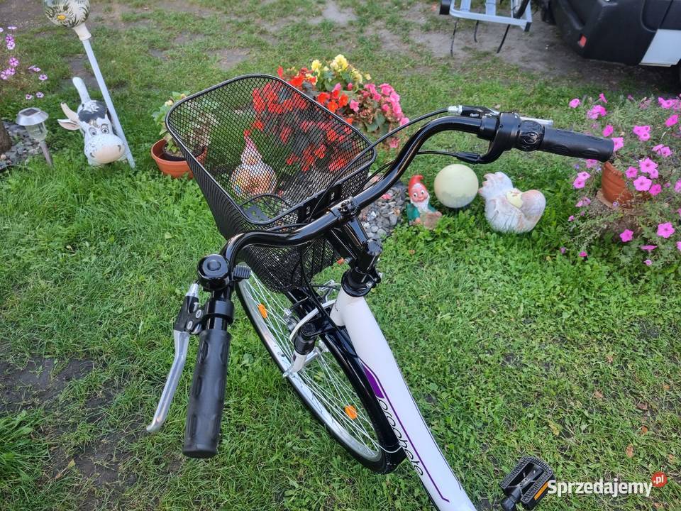 Rower Aluminiowy Damka 6 Biegów Amortyzator Dzierżoniów sprzedam