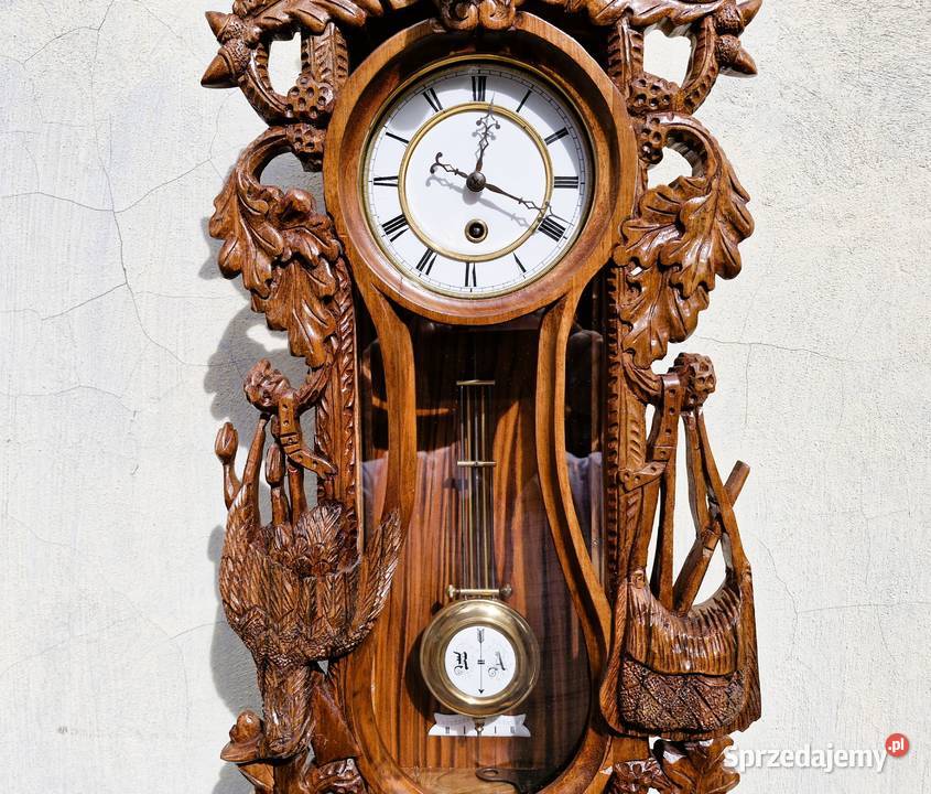 Zegar w stylu myśliwski wiszący Ciężkowice sprzedam