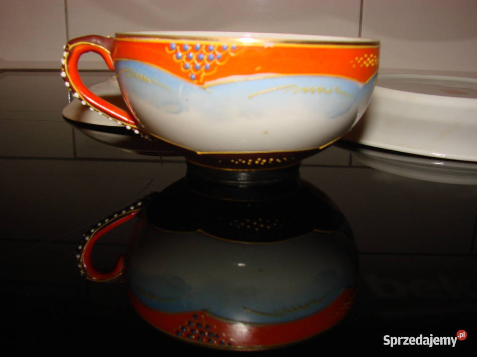 japońska porcelana Satsuma Pruszcz Gdański