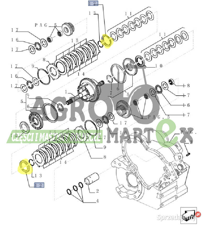 219260A176086264 153214660 PIERŚCIEŃ CNH Wichrów
