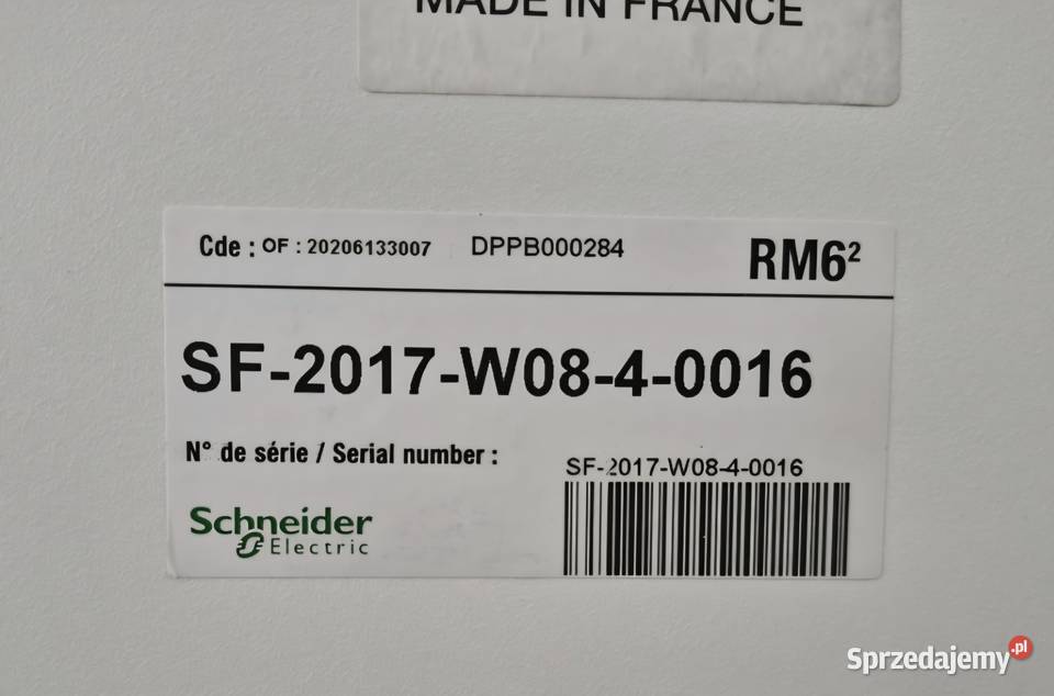 Rozdzielnica średniego napięcia SCHNEIDER RM6 2 Wrocław sprzedam