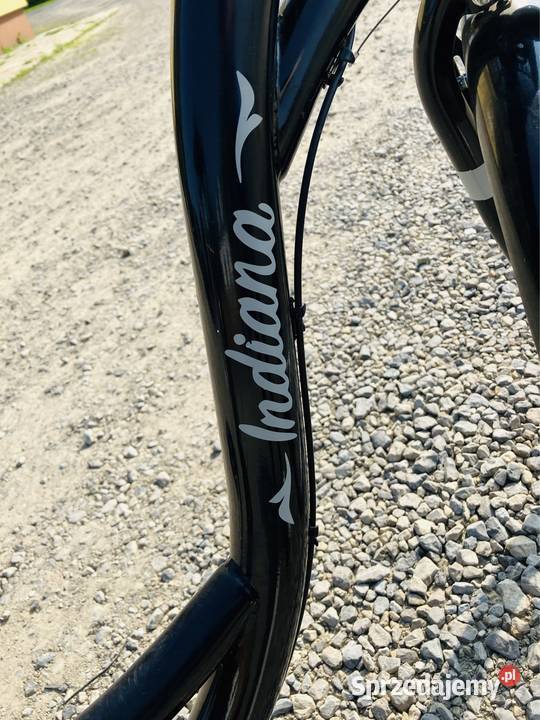 Rower damski Indiana 28 czarny Stary Brus sprzedam