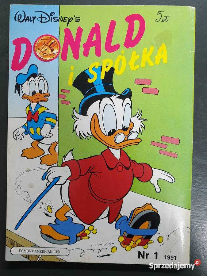 Donald i Spółka 1 wydanie pierwsze 1991 Komiksy sprzedam
