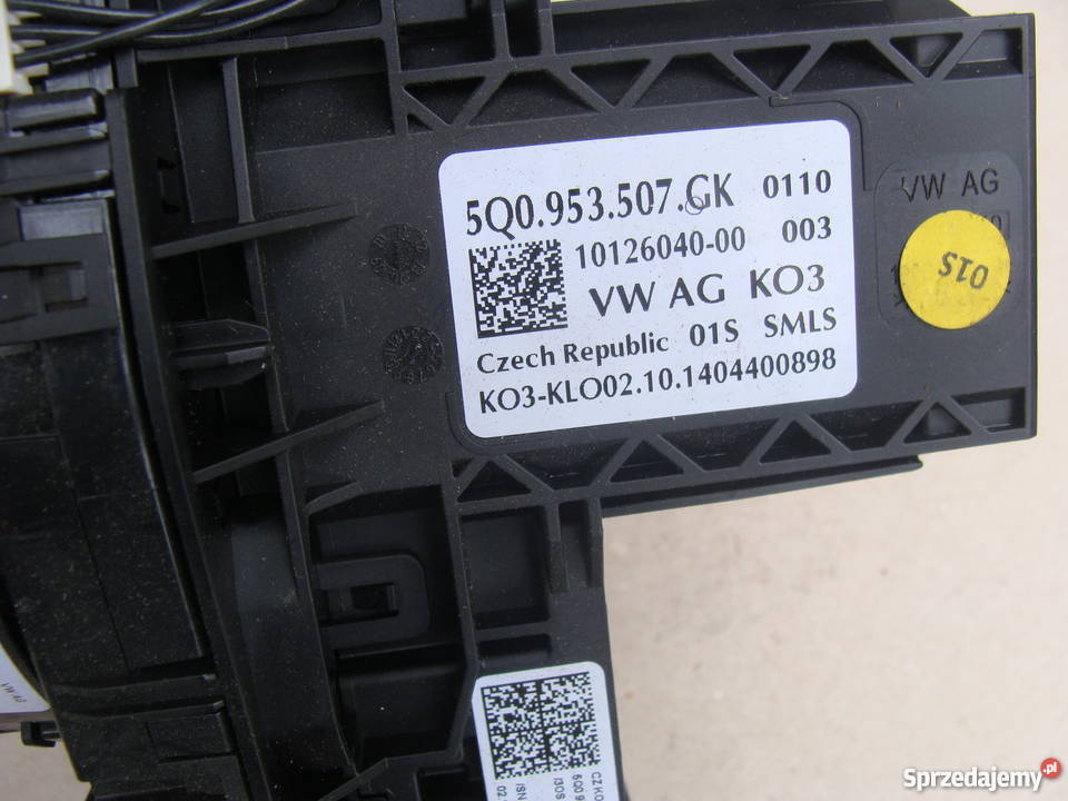 PRZEŁĄCZNIK ŚWIATEŁI TAŚMA GOLF VII 5Q0953507GK sprzedam