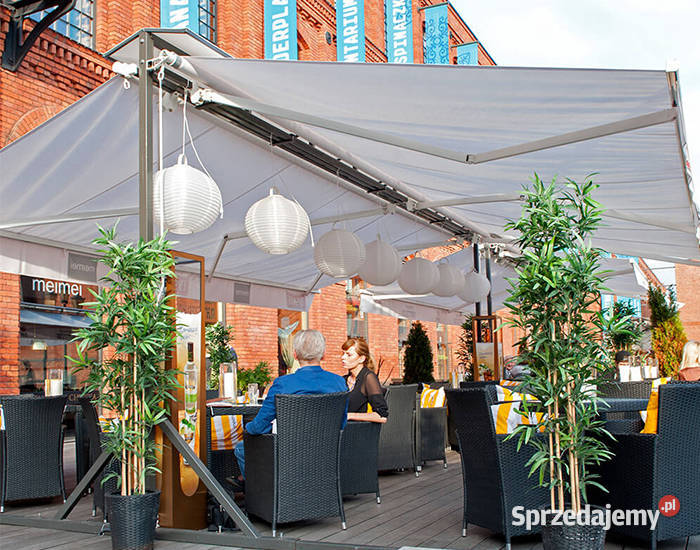 Markiza wolnostojąca Duetto 4m x 5m Architektura ogrodowa sprzedam