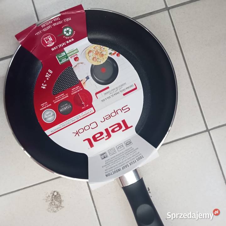 Patelnia Tefal super cook 24 czarny Sosnowiec