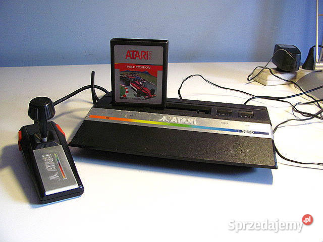 Oryginalna Konsola do gier Atari 2600 1 dżojstik Łódź