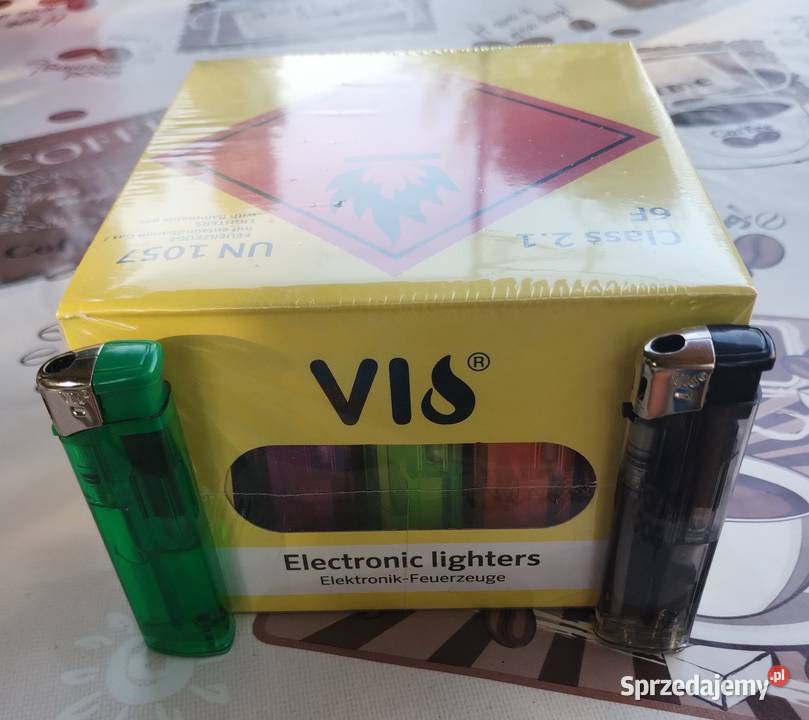 Zapalniczki gazowe śląskie Kamienica Polska sprzedam