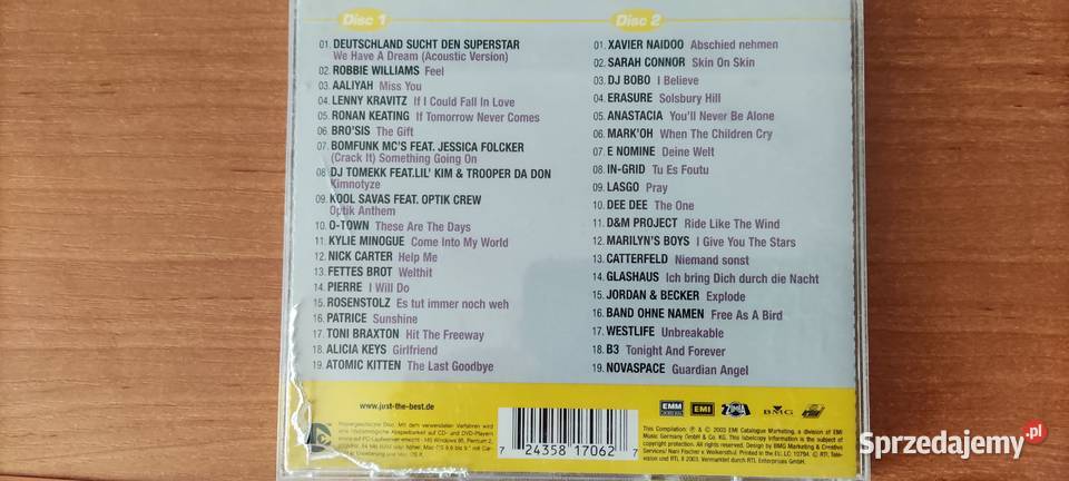 just the best vol432003 2 CD 2 płyty Gliwice
