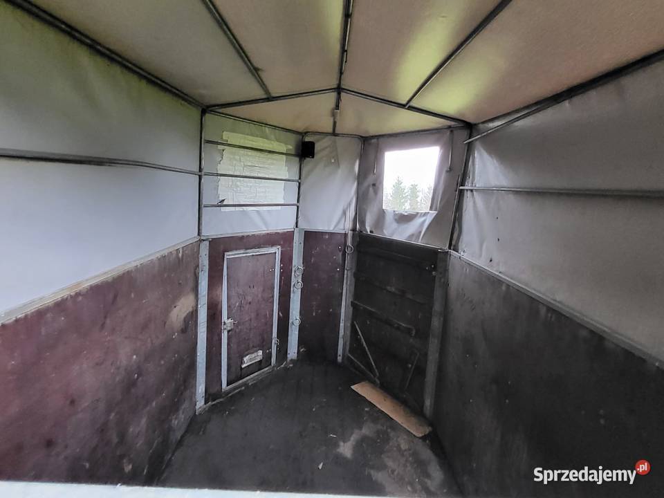 Przeczepa na 2 konie Schmidt lubelskie Parczew sprzedam