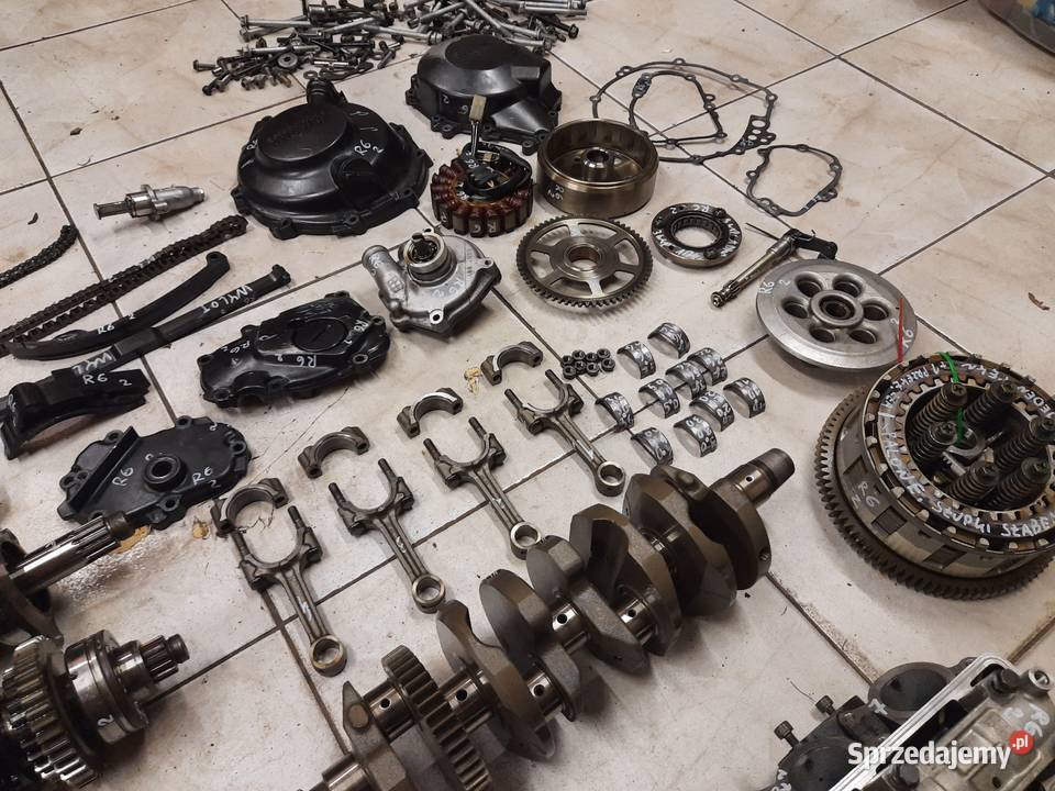 Yamaha r6 silnik części RJ05 głowica wał Jelenia Góra sprzedam