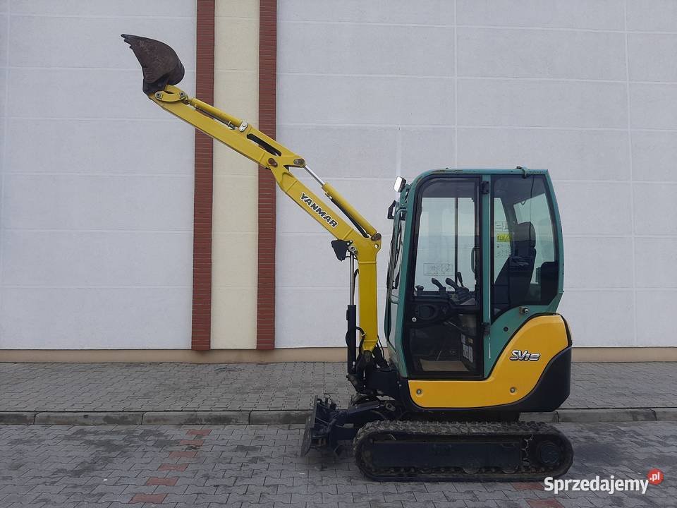YANMAR SV18 2015r 3800 mth GWARANCJA możliwy wielkopolskie Gniezno