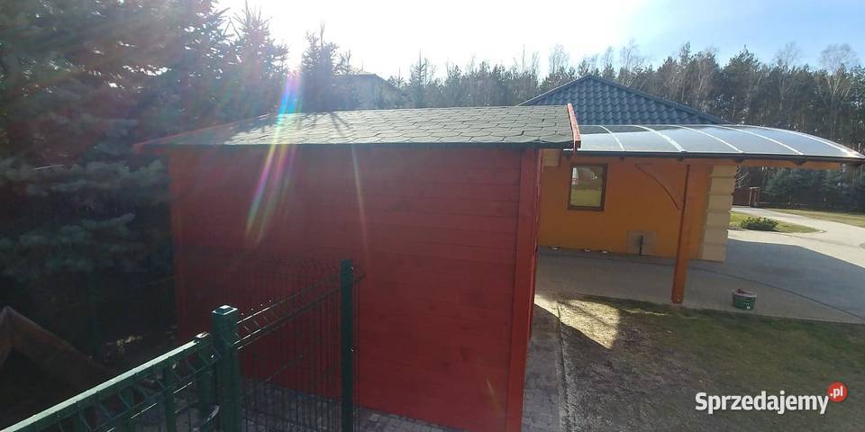 Domek narzędziowy ogrodowy wymiary 3x3 MAHOŃ Zielona Góra