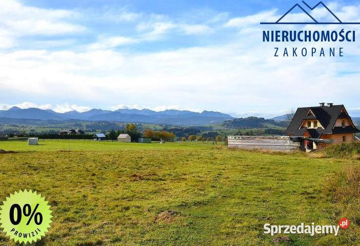Grunt Zakopane 2100 metrów małopolskie