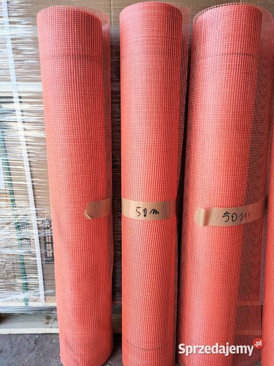 siatka podtynkowa czerwona włókno szklane gm 145 Oleśnica