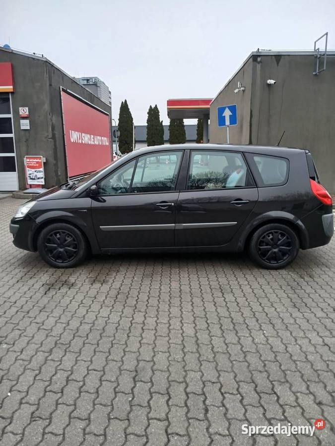 Renault Grand Scenic czarny małopolskie Nowy Sącz