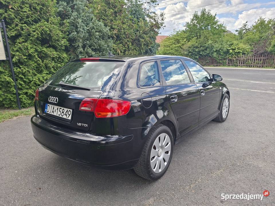 Audi a3 8p LIFT 19 tdi 105 zadbana A3 dolnośląskie Złotoryja