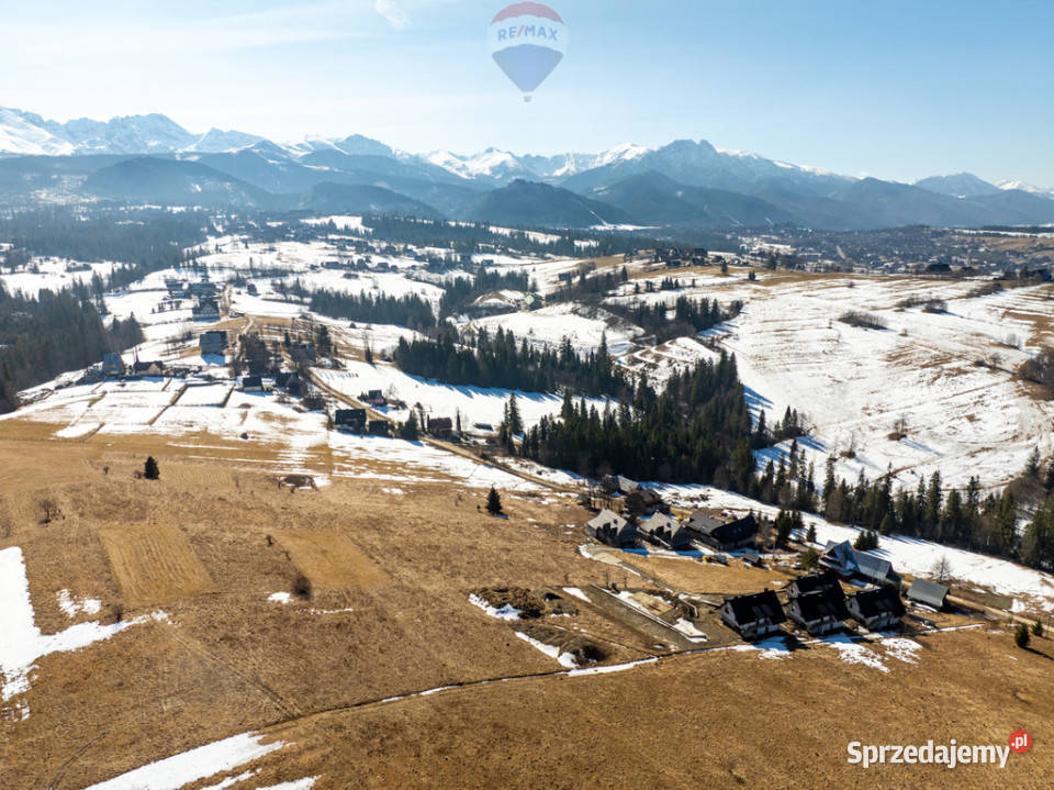 Działka budowlana Zakopane widok spokojna Sprzedaż sprzedam