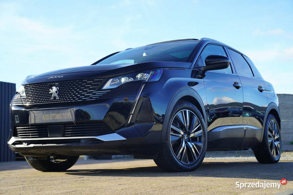 Peugeot 3008 GT kamery skóra MASAZE night vision Otmuchów