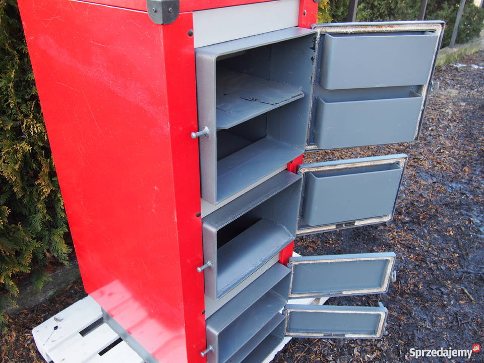 Kocioł CO piec całodobowy miałowy DOMINO KWMS 25 węgiel Pleszew