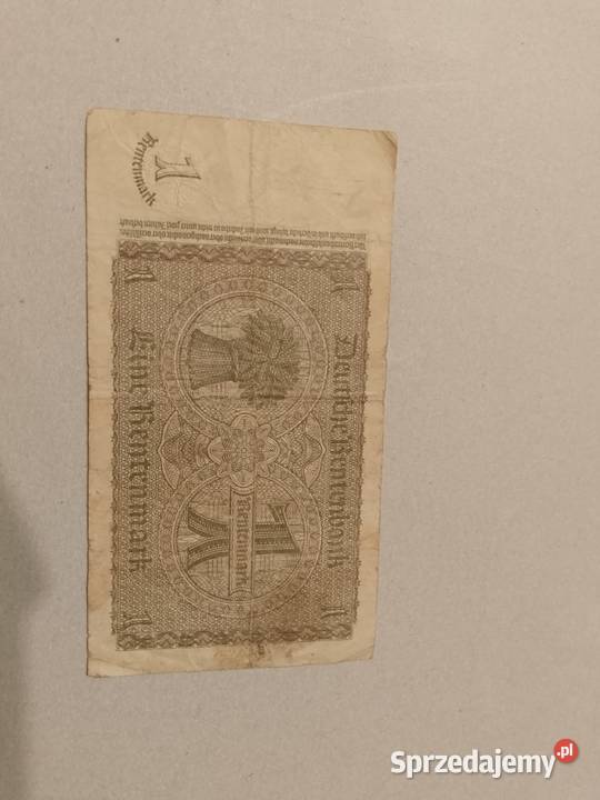 Niemcy 1 Rentenmark 1923 Łomża