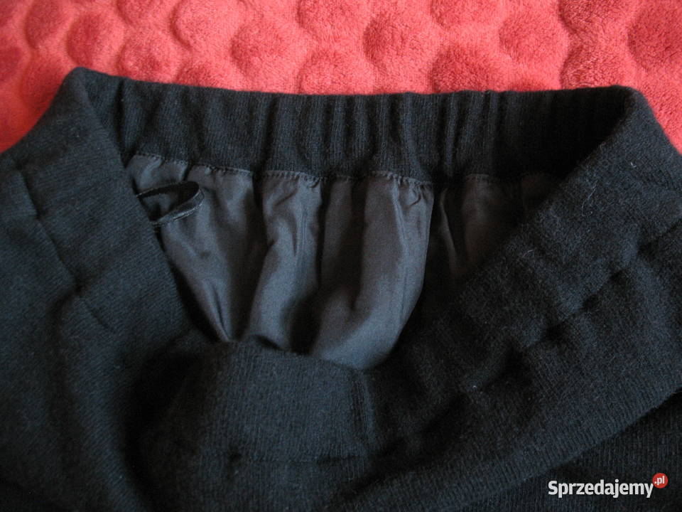 Spódnica Czarna wełna 40 L biodra 100 Maxi Siedlce sprzedam