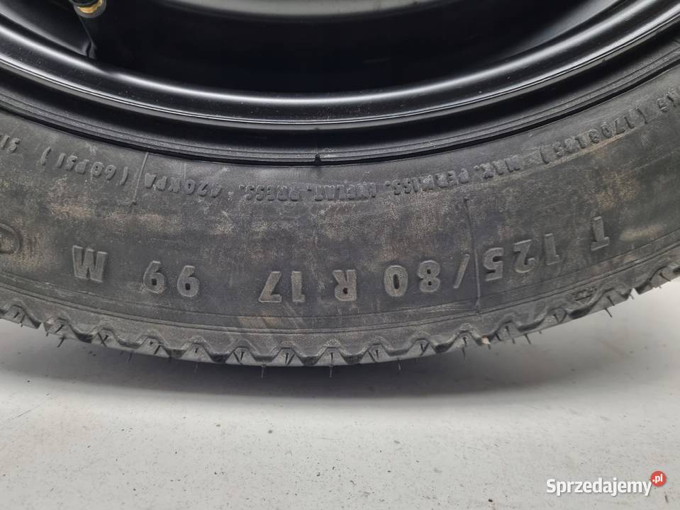 KOŁO DOJAZDOWE Volvo S80 I V70 II S60 I 12580 Chełm