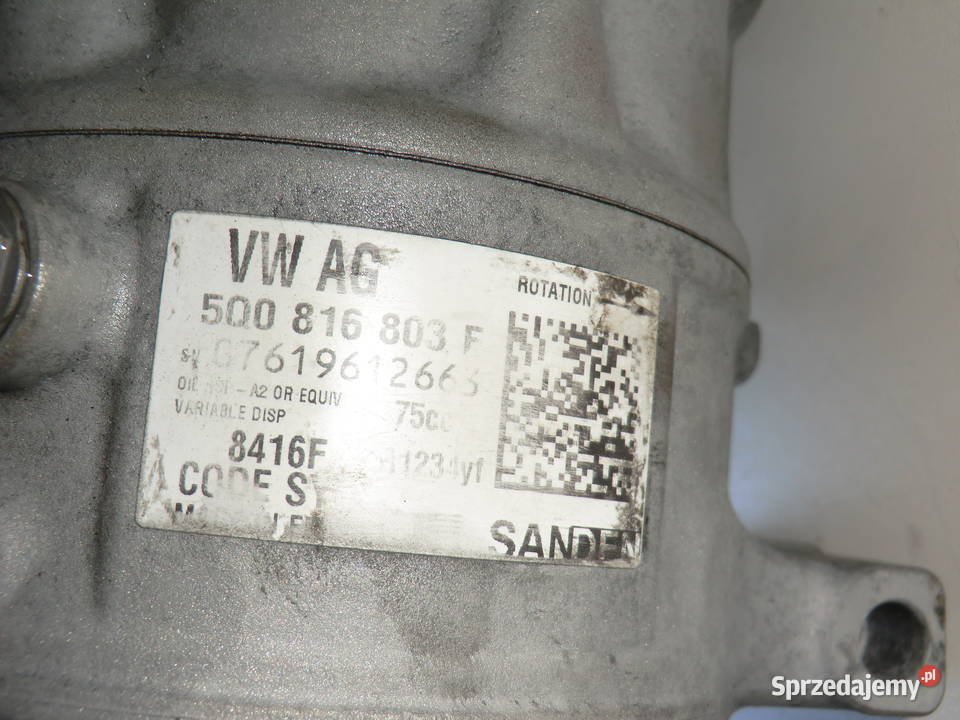KOMPRESOR KLIMATYZACJI VW AUDI 500816803E Krzeszowice
