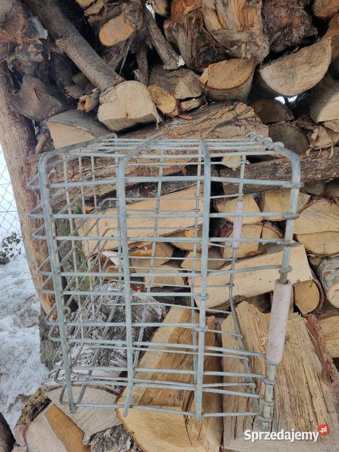 Stary kosz metalowy ocynkowany PRL Pozostałe Lublin