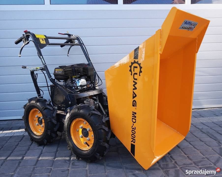 WOZIDŁO MINI WYWROTKA MINIWYWROTKA LUMAG MD300R Dom i Ogród zachodniopomorskie Drawsko Pomorskie sprzedam