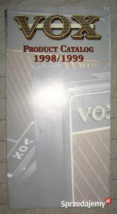 VOX Amplifiers two brochures catalogs lot dwie pomorskie Kępice