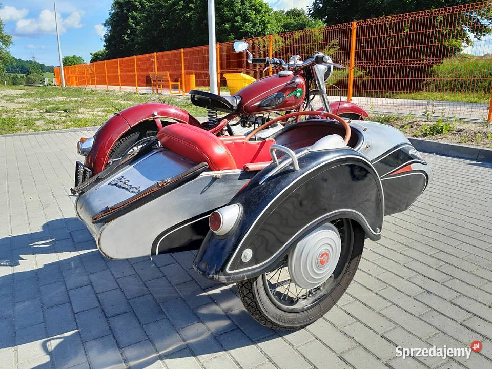 Wózek boczny Wunsche do motocykli Ifa Mz Bk Jelenia Góra