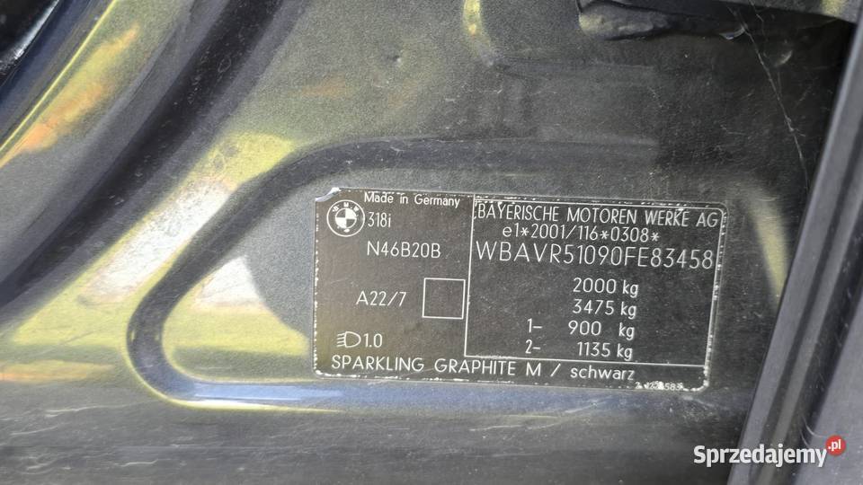 Bmw 318i z 2006r Automat Panorama Klima Okazja Radom
