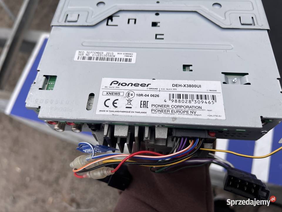 Radio samochodowe Pioneer dehx3800ui AUX USB Radioodtwarzacze Kielce sprzedam