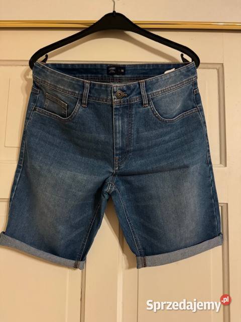 Szorty jeansowe męskie 3432 Carry niebieskie Częstochowa