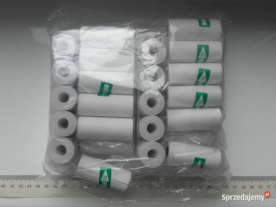 Rolki przylepne do mini drukarki termicznej 57mm Bydgoszcz