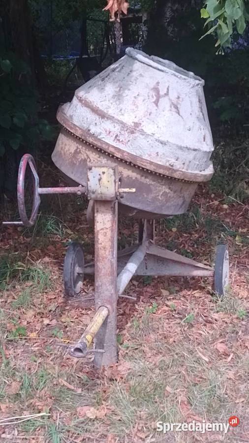 BETONIARKA 150L bez silnika Strzegom