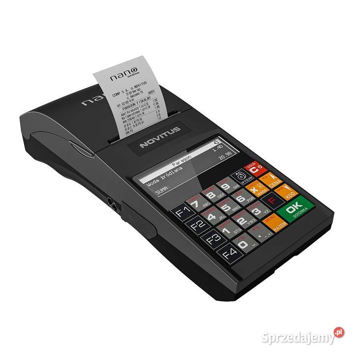 Kasa fiskalna NOVITUS NANO Online Sklep zachodniopomorskie