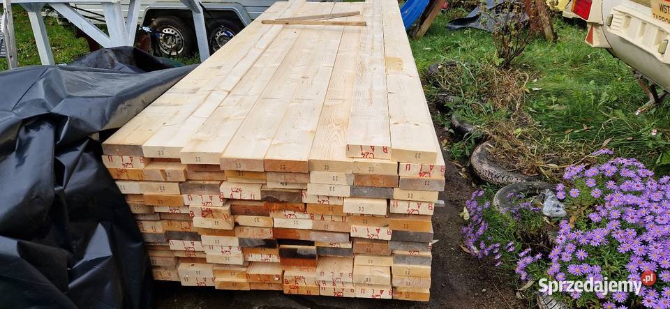 Daska heblowana 45mmx145mm3300mm Wejherowo sprzedam