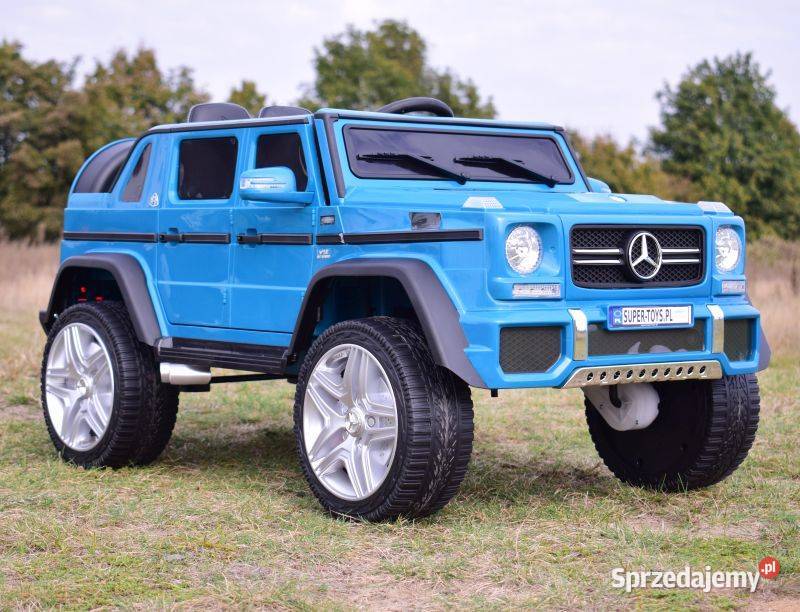 ORYGINALNY MAYBACH G650 NAPĘD 4X4 MIĘKKIE Pojazdy elektryczne i spalinowe Toruń