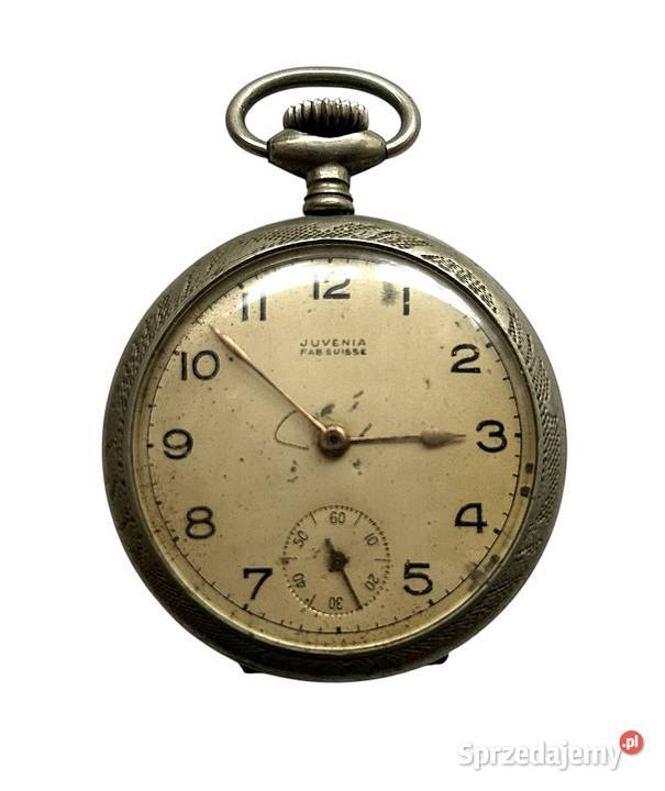 Szwajcarski zegarek kieszonkowy Juvenia sprawny Warszawa
