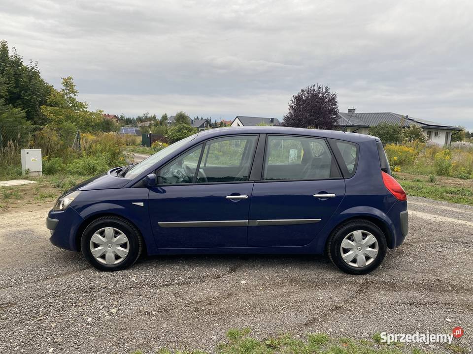Renault Scenic II 2008R 16BGAZ ŁADNY StanBDB Scenic lubelskie Zamość sprzedam