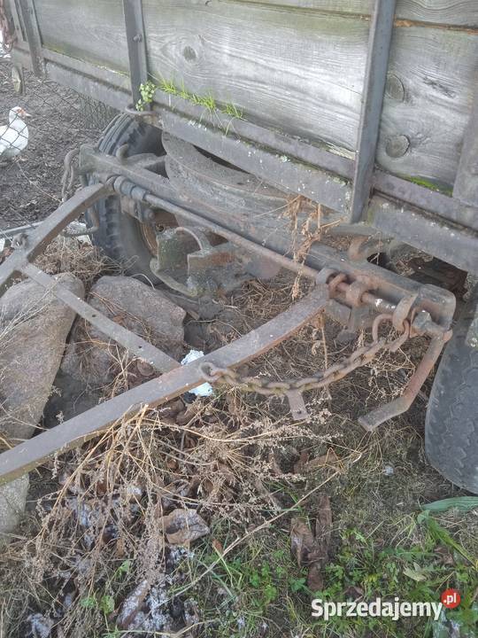 Sprzedam drewnianą przyczepę sztywną Bielawy