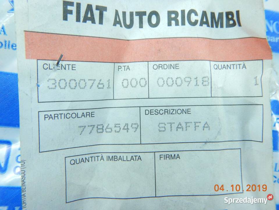 MOCOWANIE REZONATORA POWIETRZA FIAT BRAVO MAREA Silniki i osprzęt