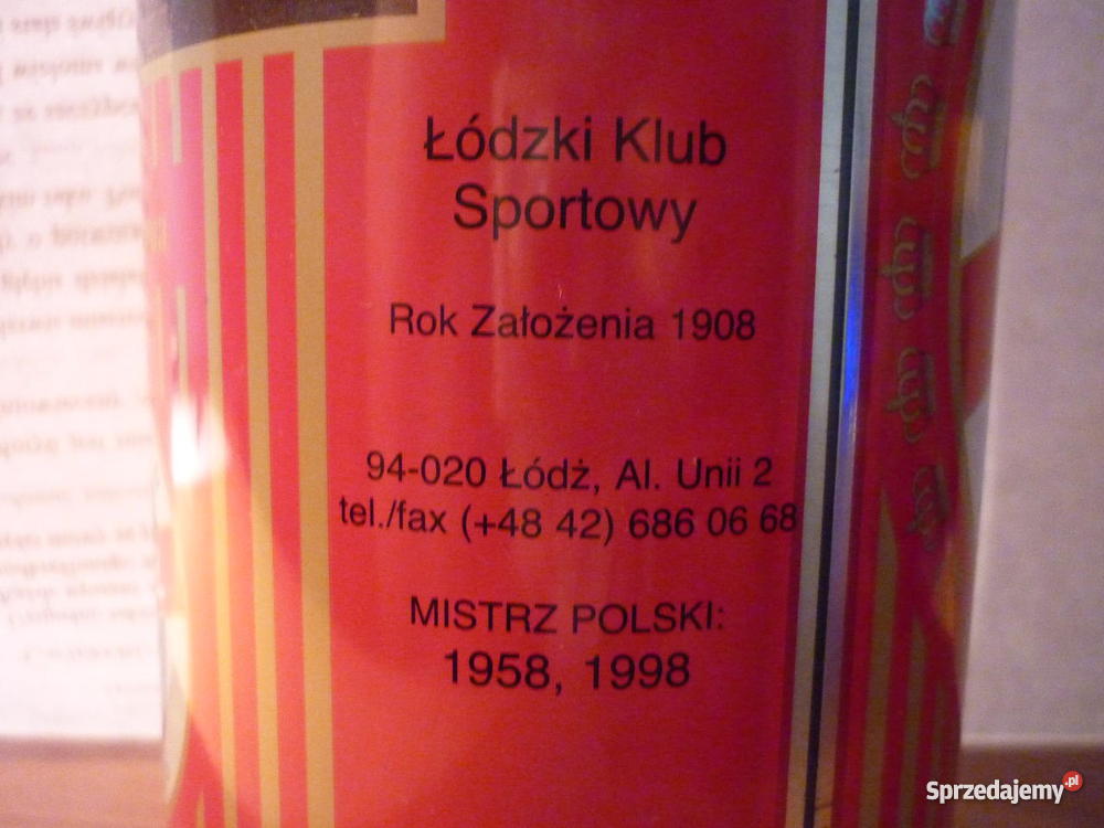BEER KIBOL PIWO JASNE ŁKS ŁÓDŹ seria limitowana Kobyłka sprzedam