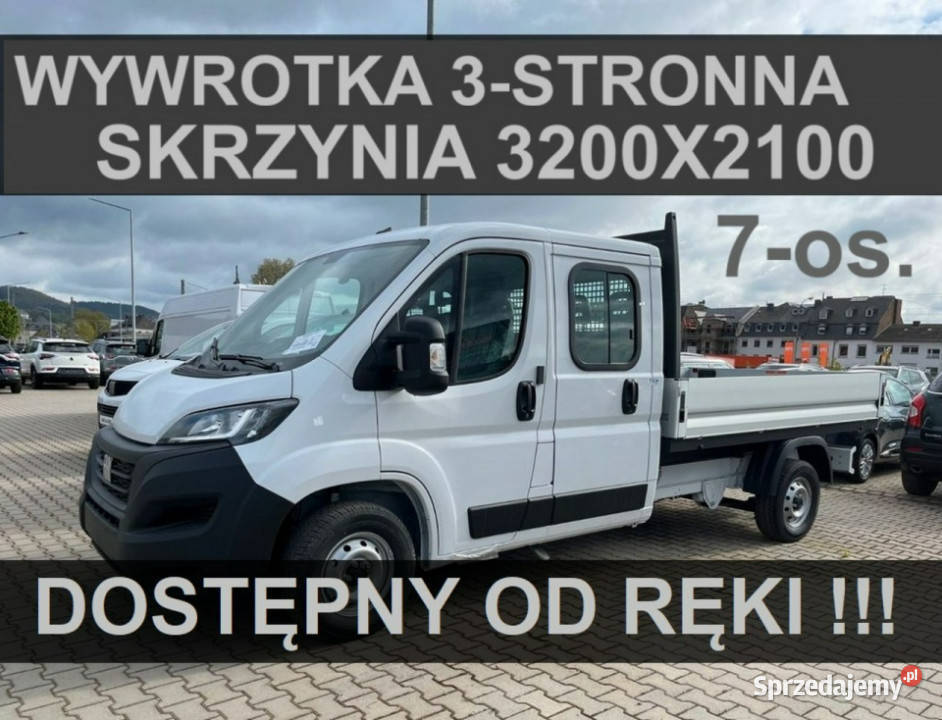 Fiat Ducato Skrzynia 3200x2100 140 7osobowy Full Szczecinek