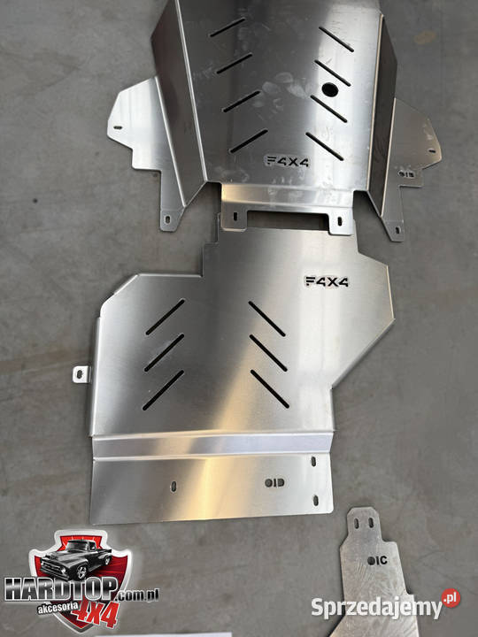 Osłona podwozia REDUKTORA Aluminiowa 6mm  ISUZU