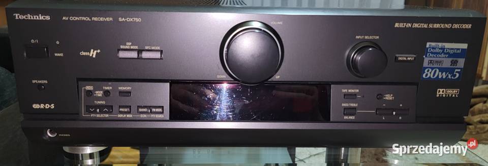 Amplituner Technics SADX750 Pilot Mokre