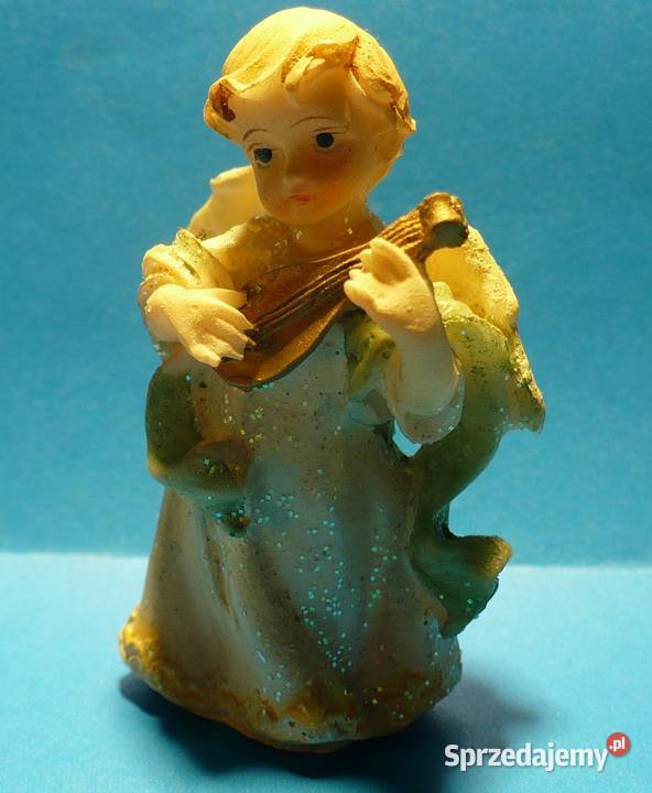 figurka ceramiczna Aniołek muzykant Suwałki sprzedam