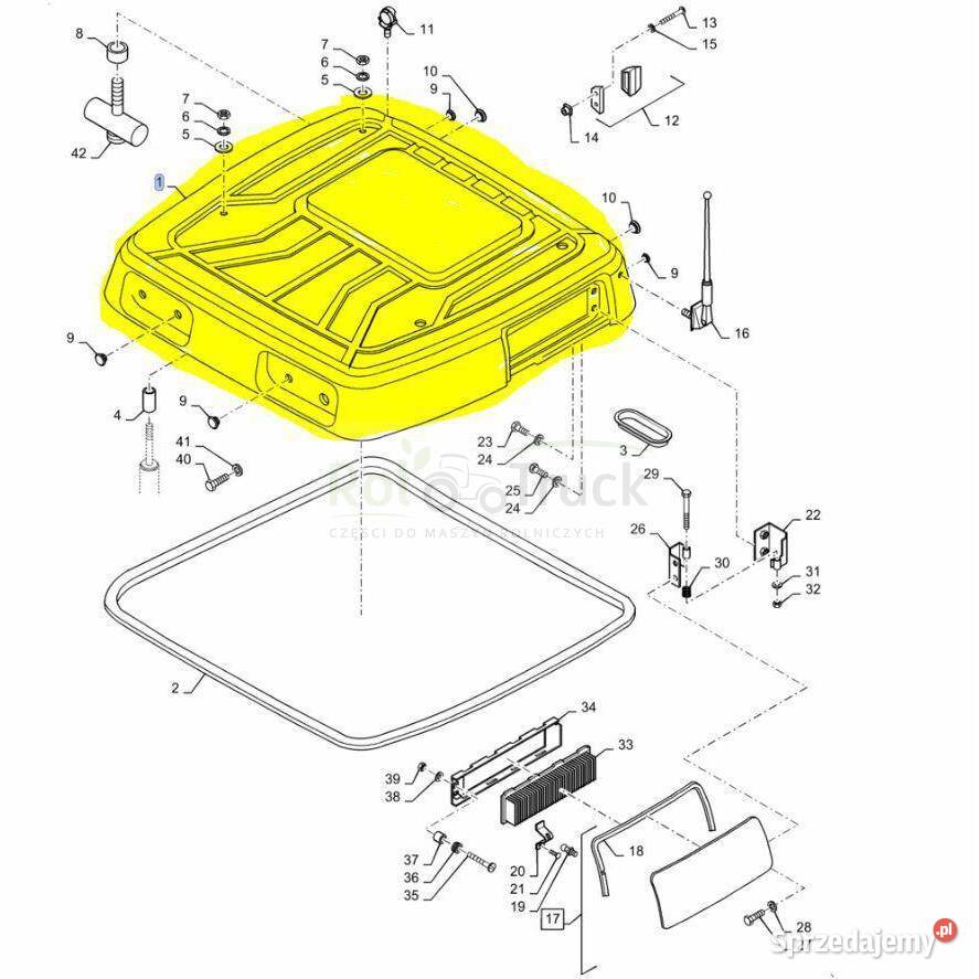DACH CASE MX 110170 225655A2 podlaskie Kolno